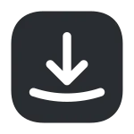 Receive Square SVG Icon